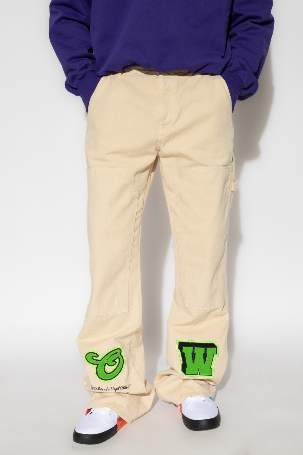 Men's Clothing | White Jeans with pockets - Off